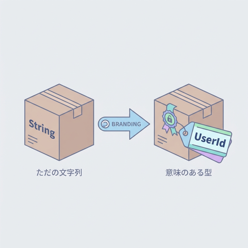 Branded Types Visual Metaphor